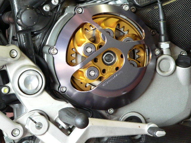 Speedy Moto clutch plate and cover