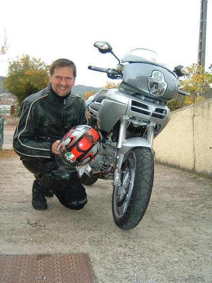 chebello and his bike