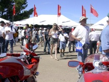 Ducati girl at Lauguna Seca