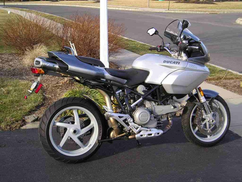 Zard exhaust on my Multistrada