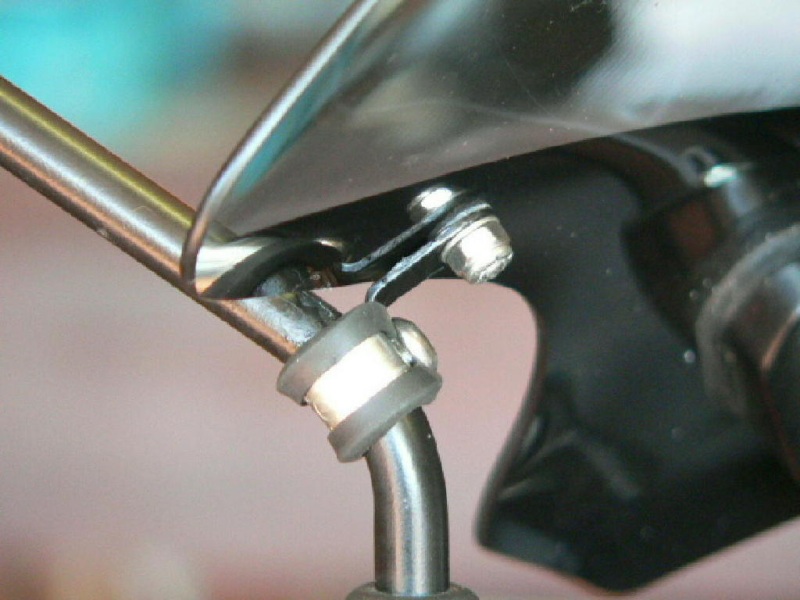 Left hand support for screen