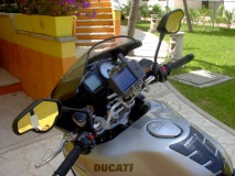 My Garmin GPS 276CPlus on the Tourateck