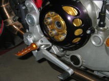 Open clutch and Gold peg