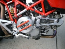 Clutch Cover with Bars now red