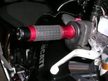 Rizoma grips and handlebar caps