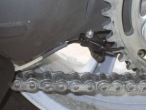 Pro Oiler dual feed on 1000DS, from side