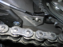 Pro Oiler on DS1000, dual feed shown from below