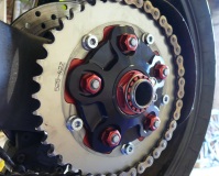 MPL chain wheel + adapter + RCM flange