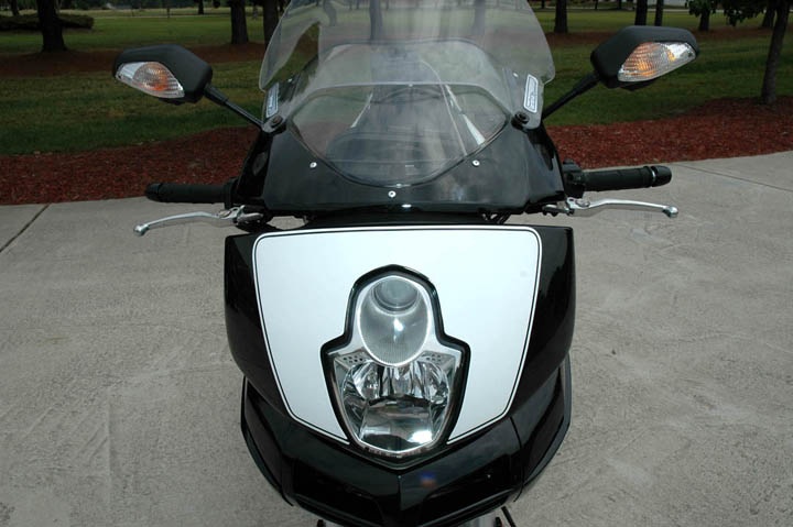 Black MTS with number plates