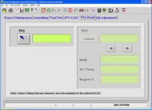 TPS Reset screen