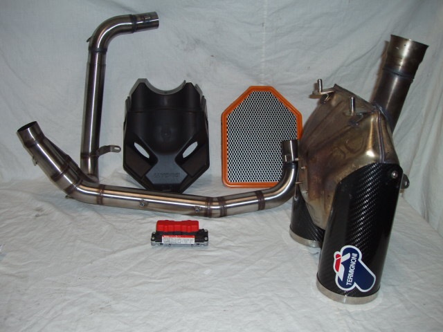 1000DS 50mm exhaust