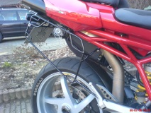 Rack detail from side