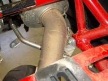 Tail light tube & Leo Vince installation 3