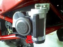 Stebel Horn mounted on 620 trellis frame