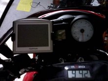 Tom tom 1 3rd ed on 620 riders view
