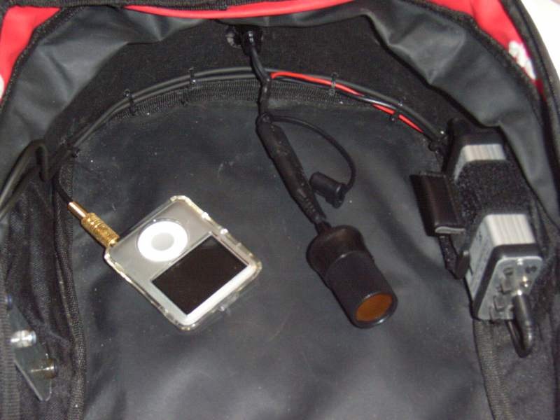 Tank-bag with InterCom #7