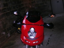 MRA Screen and KTM Handguards