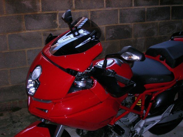 MRA Screen and KTM Handguards