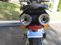 license plate/light assembly mount