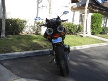 license plate/light assembly mount