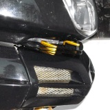 front plate in black and gold