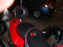 Corbin seat and backrest
