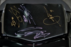 Ducati rider's autographs