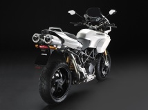 White 1100S rear view