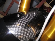 Front Fender Extender using Monster fender - top