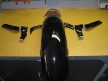 Front Fender Extender using Monster fender - cuts