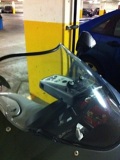 radar detector mount to windscreen - 2nd view