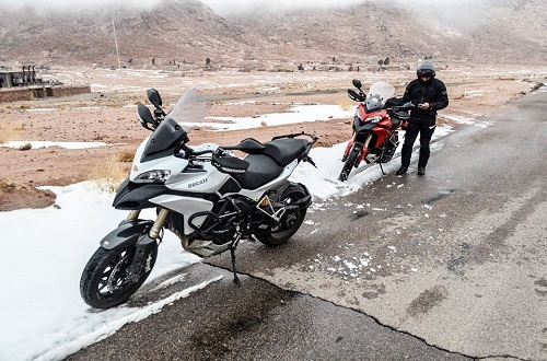 MTS 1200 on Snow