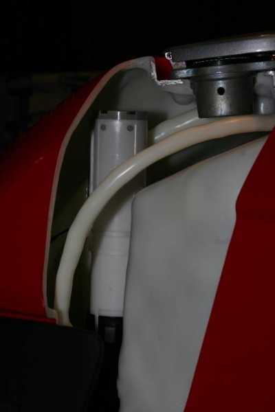 Tank opened