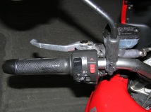 Left grip layout with the new handlebar