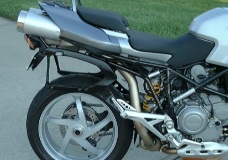 Factory bag brackets mounted