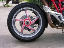 My rear wheel with something extra