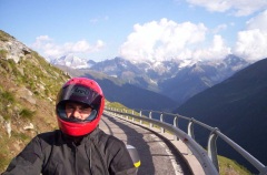 road to passo gavia