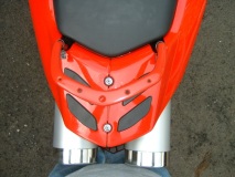 Pillion pack-rack combo