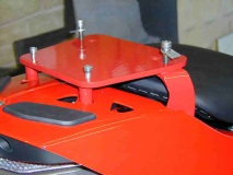 Adaptor for Givi top box mounting