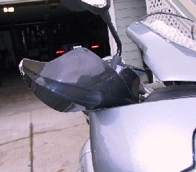 KTM 950 Handguard from front