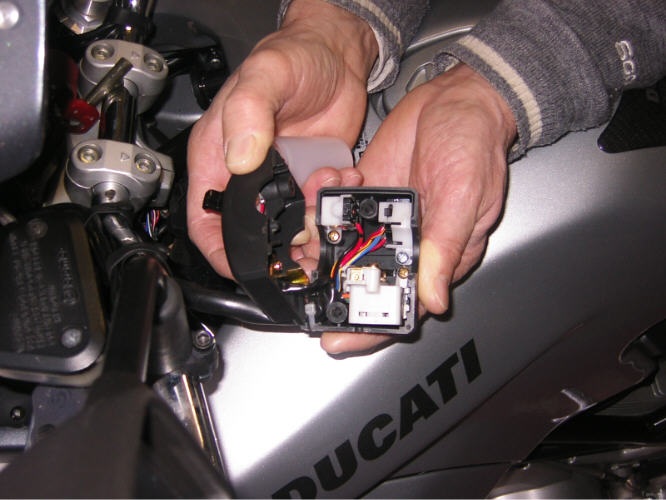 left hand switch opened