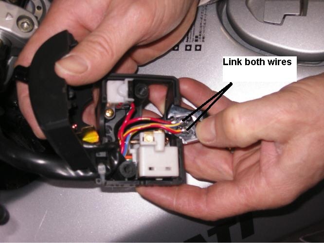 light switch removed